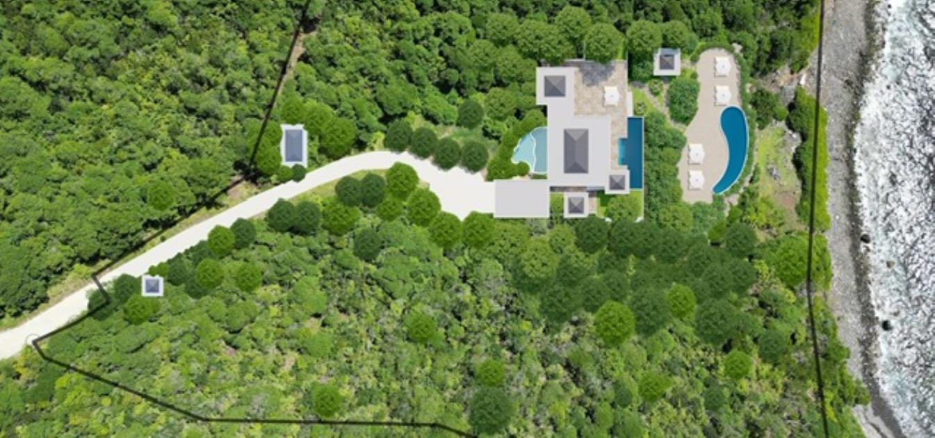 Rocky Bay Estate CONCEPT VILLA - Beachfront Largest - Lot 16 - 3.37 Acres