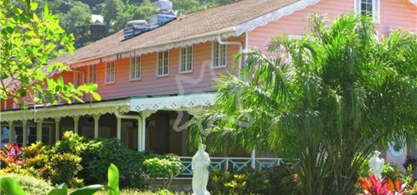 Plantation House Beachfront 9.75 Acres Admiralty Bay