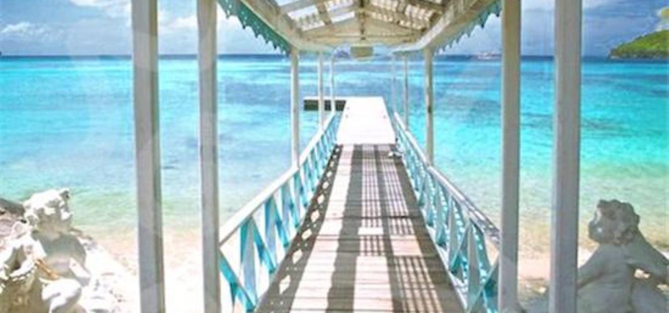 Plantation House Beachfront 9.75 Acres Admiralty Bay